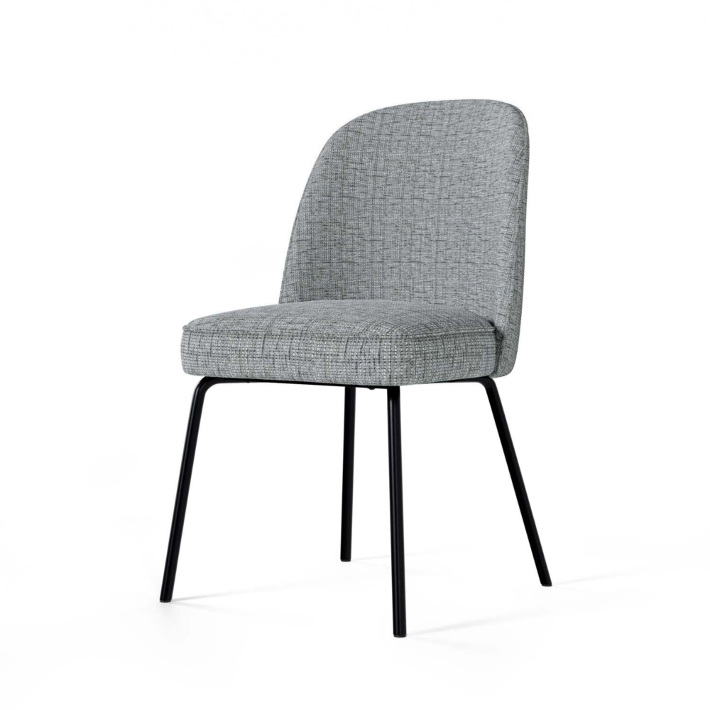 Silla MAXIME gris claro - Imagen 4