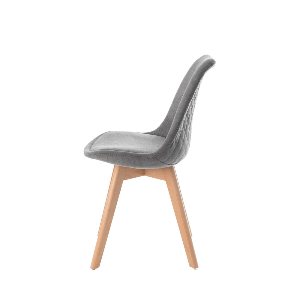 Silla MILENA gris - Imagen 3
