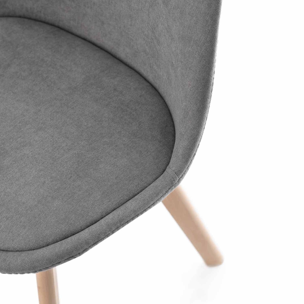 Silla MILENA gris - Imagen 7