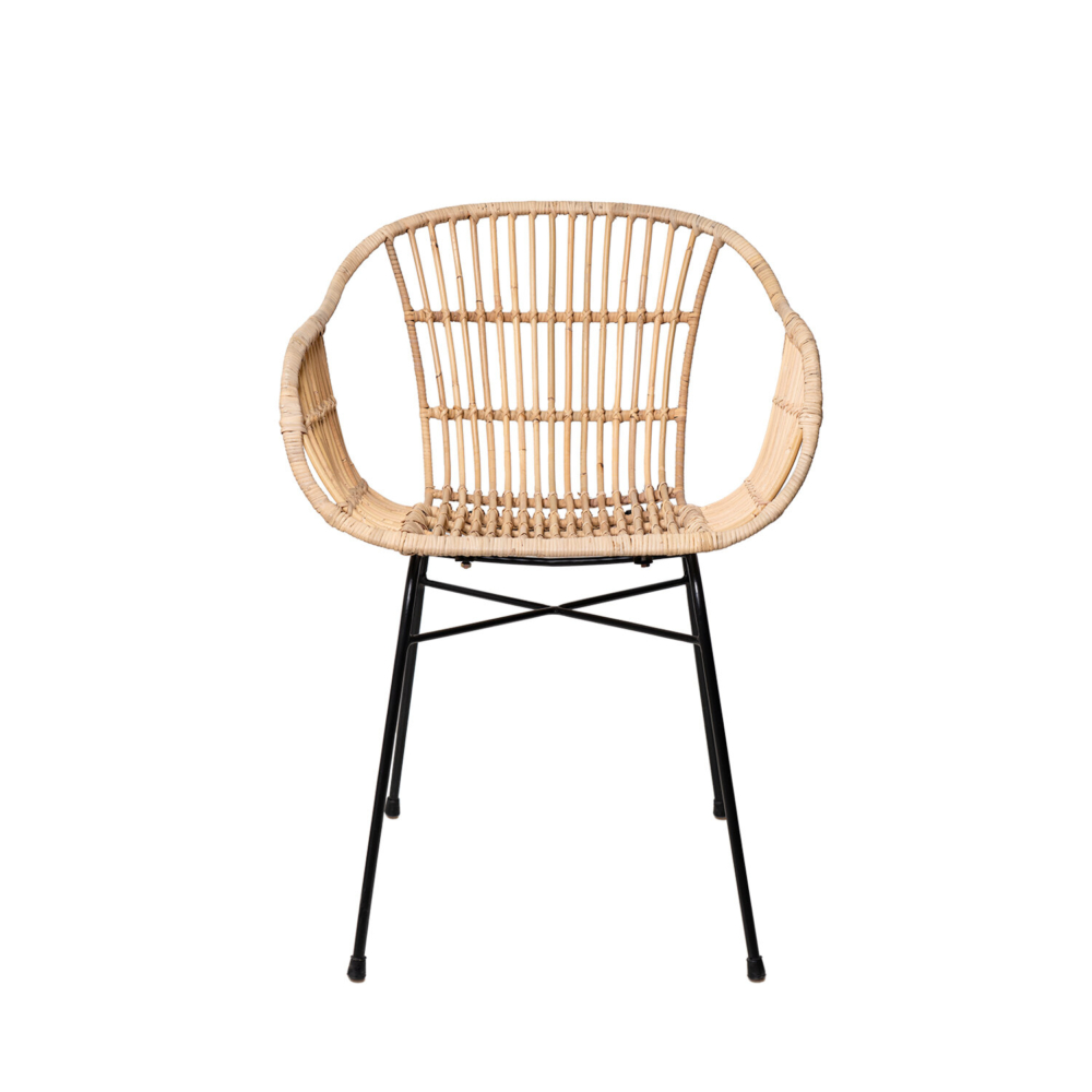 Silla NANCY natural/negro - Imagen 3