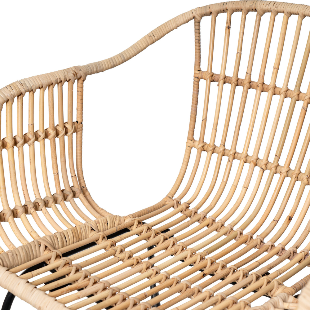 Silla NANCY natural/negro - Imagen 6