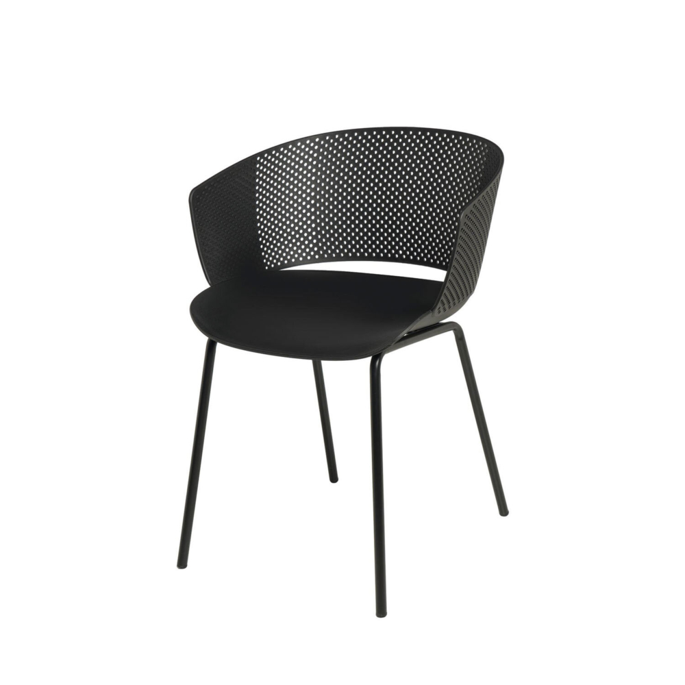 Silla NOELLE negro - Imagen 2