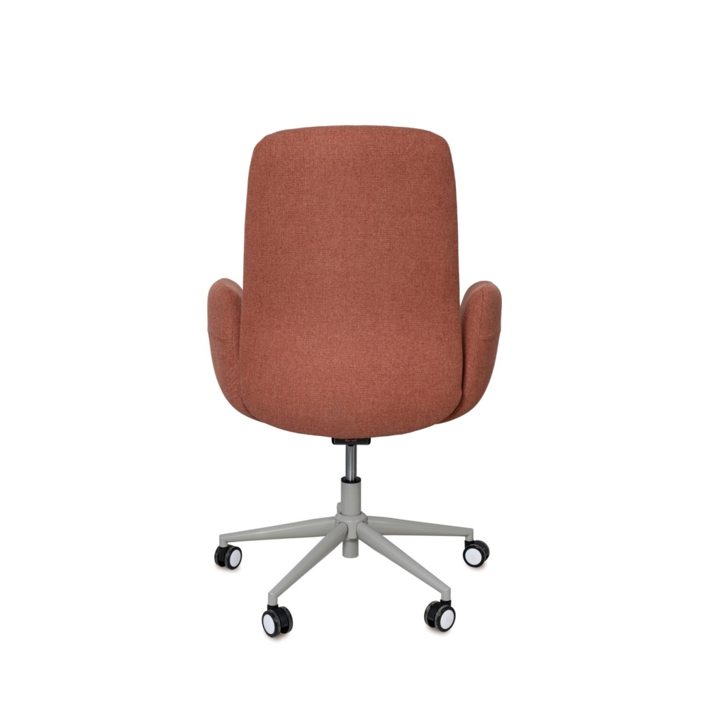 Silla oficina BRITISH terracota - Imagen 4