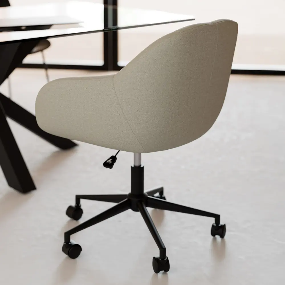 Silla oficina CANTERBURY beige - Imagen 5