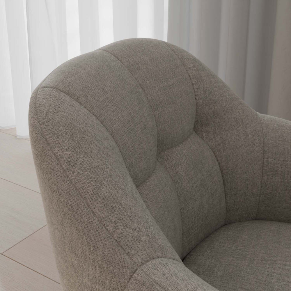 Silla oficina CANTERBURY gris claro - Imagen 5