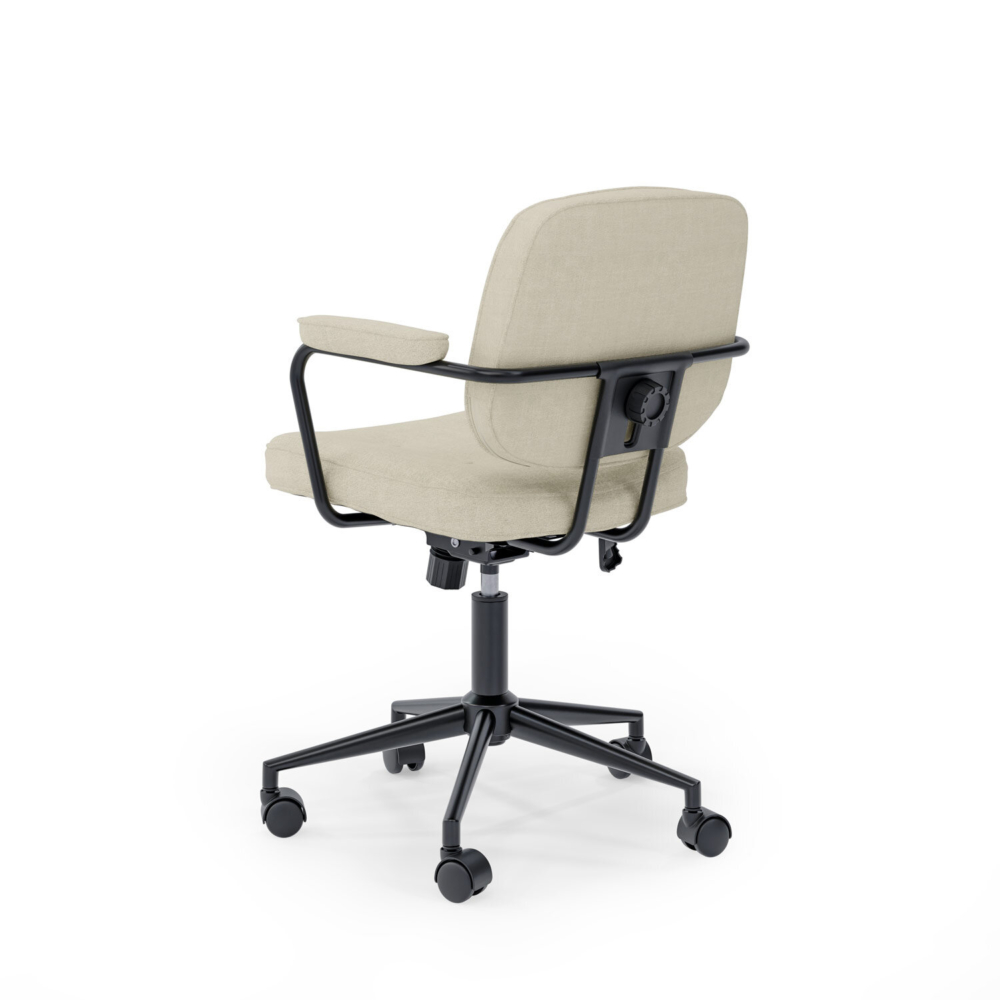Silla oficina COLUMBIA beige - Imagen 1