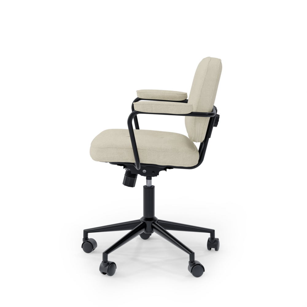 Silla oficina COLUMBIA beige - Imagen 3