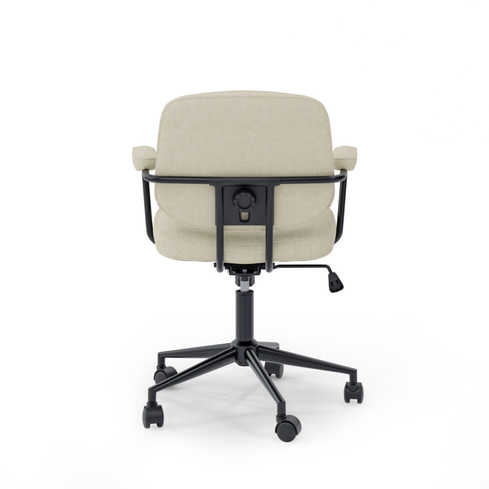 Silla oficina COLUMBIA beige - Imagen 4