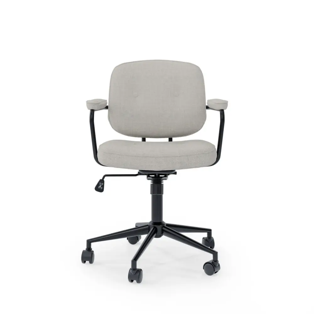 Silla oficina COLUMBIA gris claro - Imagen 4
