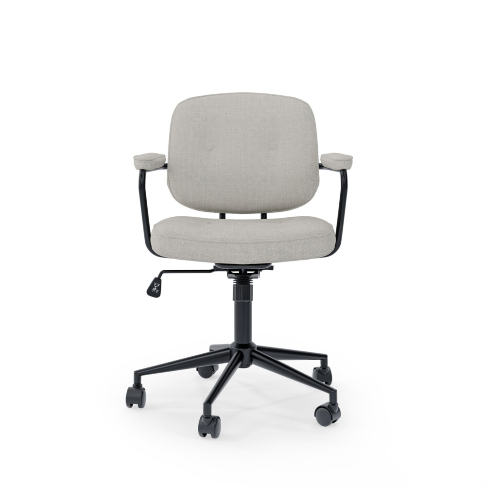 Silla oficina COLUMBIA gris claro - Imagen 2