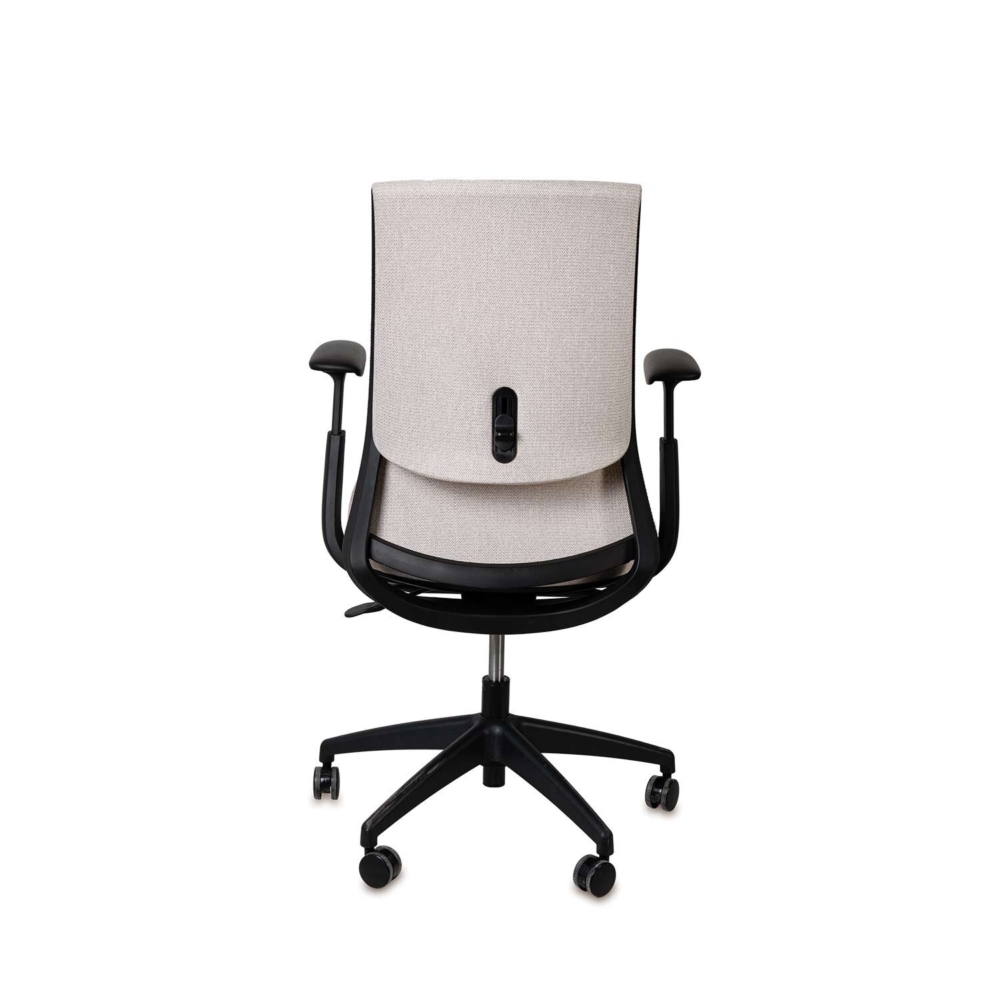 Silla oficina LANCASTER beige - Imagen 4