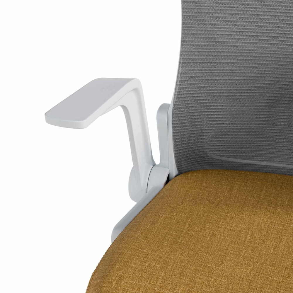 Silla oficina MANCHESTER mostaza - Imagen 7