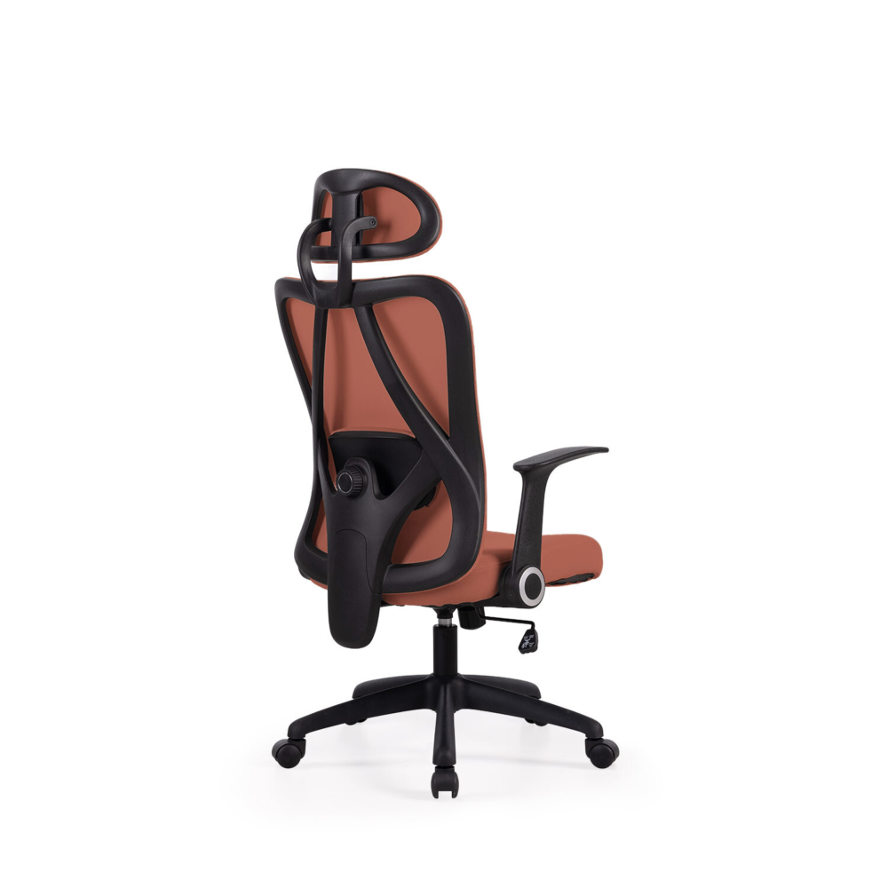 Silla oficina MONTREAL terracota - Imagen 4