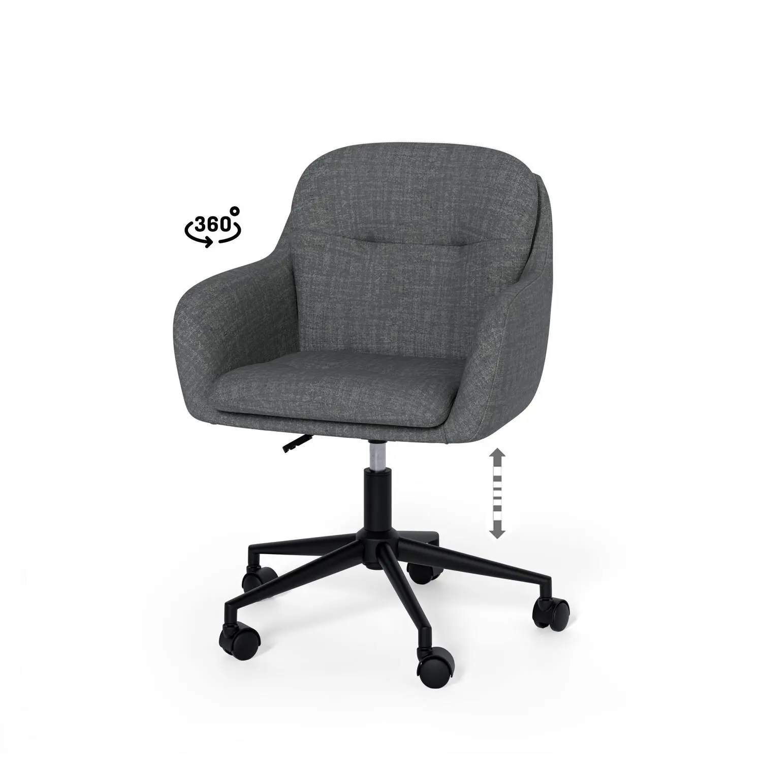 silla-oficina-ontario-gris-oscuro-1 Silla oficina ONTARIO gris oscuro - Imagen 1