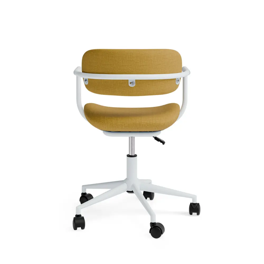 Silla oficina OXFORD mostaza - Imagen 4