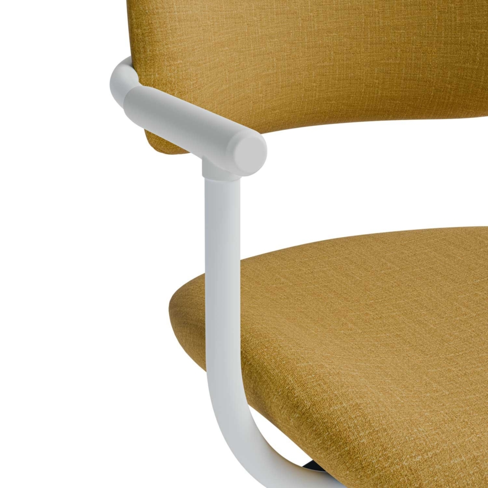 Silla oficina OXFORD mostaza - Imagen 3