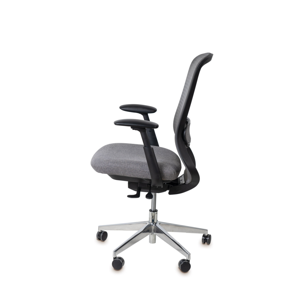 Silla oficina ROTTERDAM gris - Imagen 3