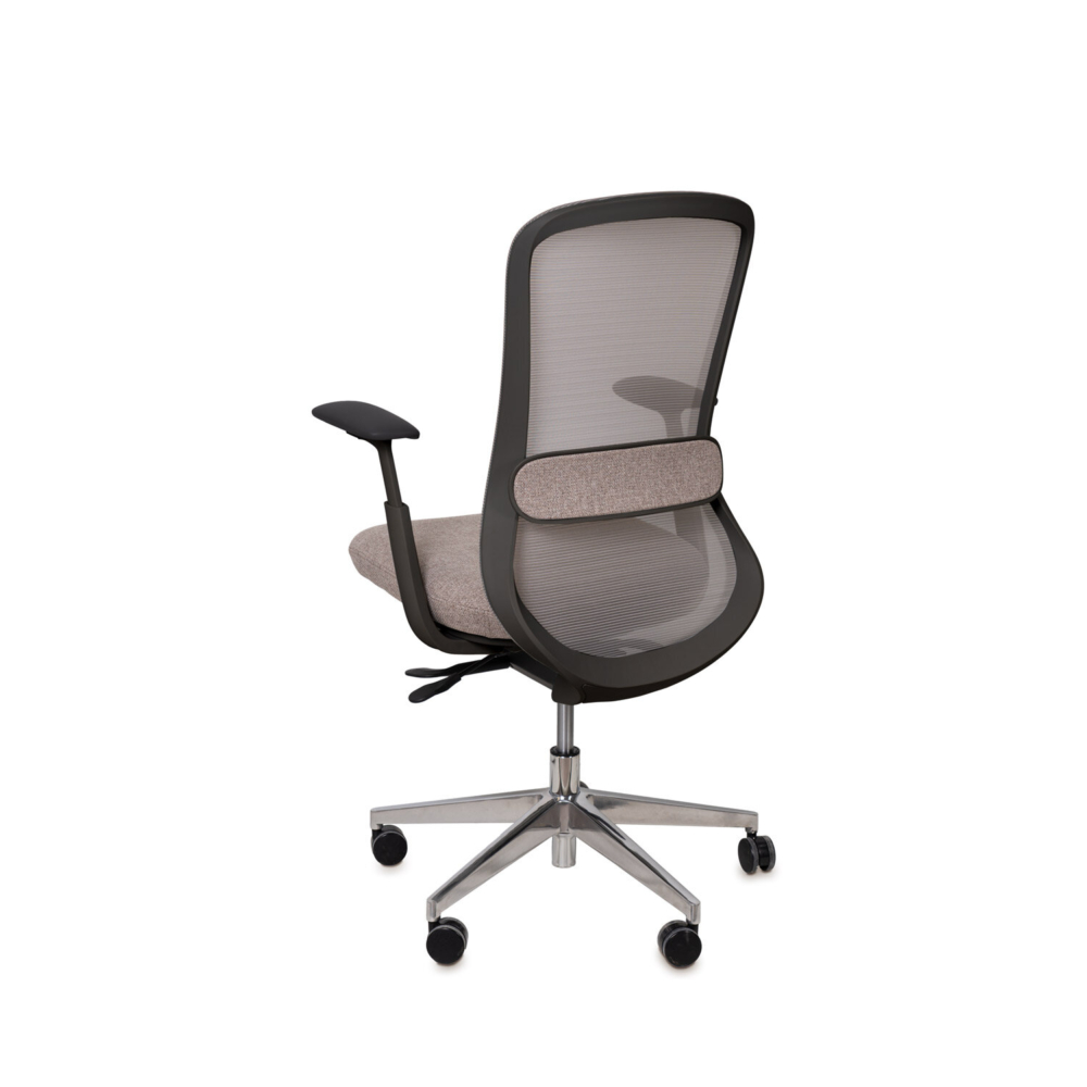 Silla oficina ROTTERDAM taupe - Imagen 1