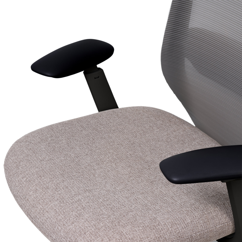 Silla oficina ROTTERDAM taupe - Imagen 6