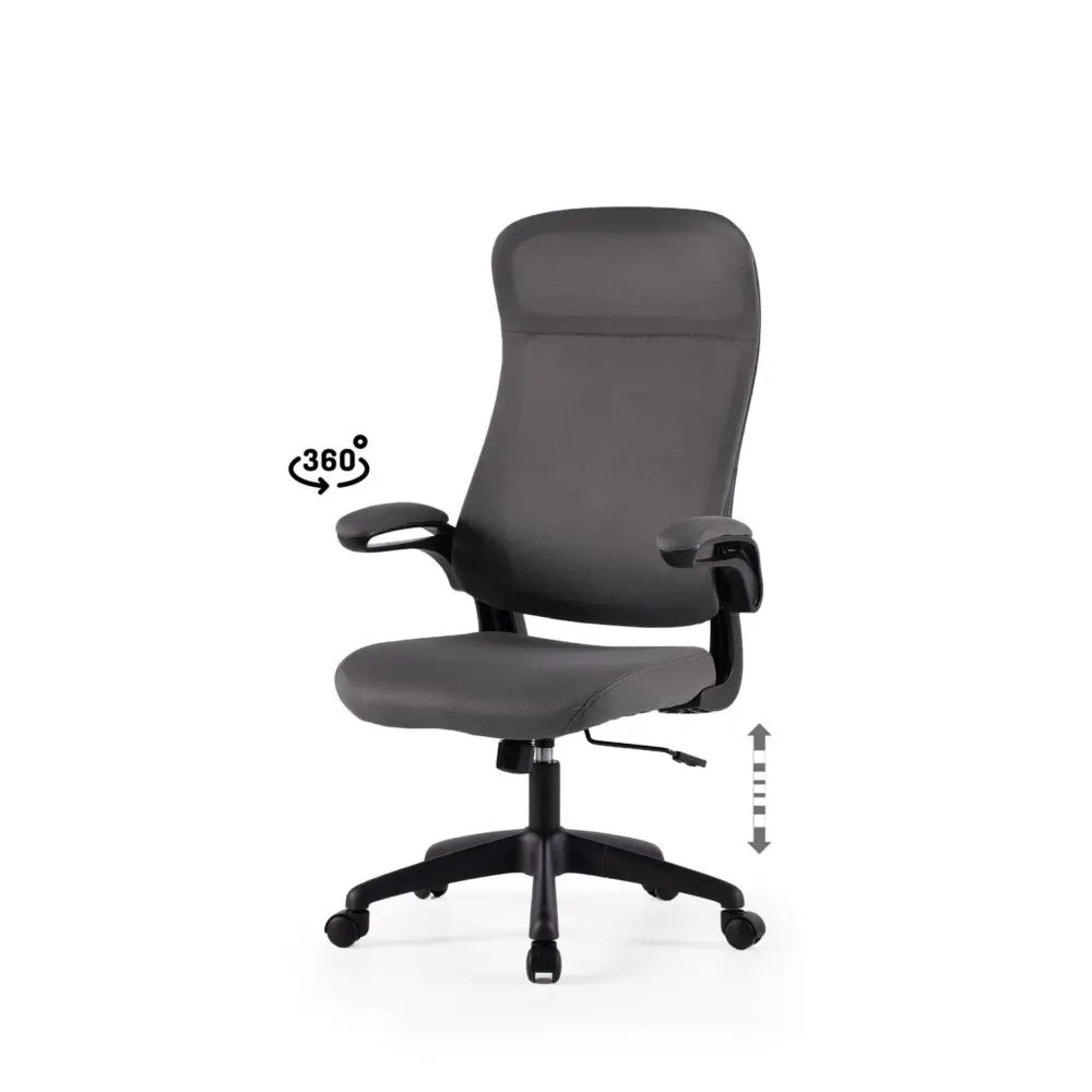 Silla oficina SORBONNE gris - Imagen 1