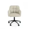 Silla oficina STANFORD beige - Imagen 4