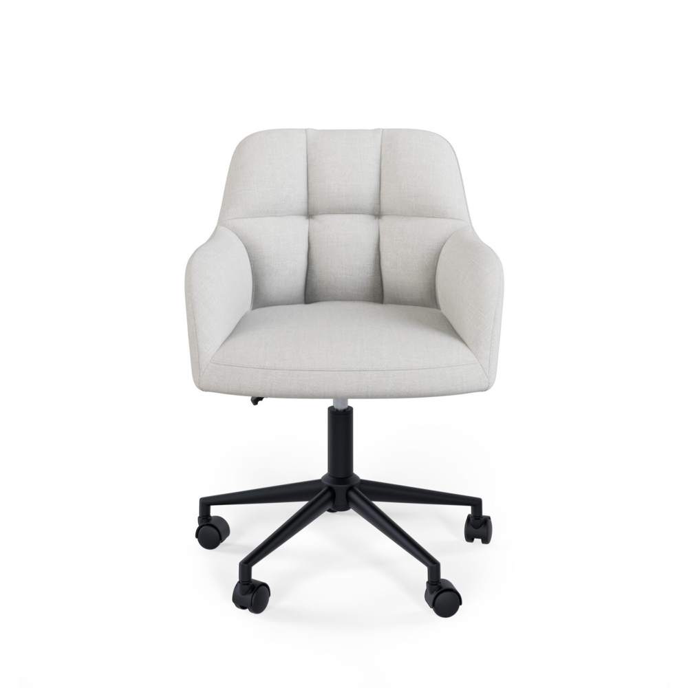 Silla oficina STANFORD gris claro - Imagen 1