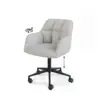 Silla oficina STANFORD gris claro