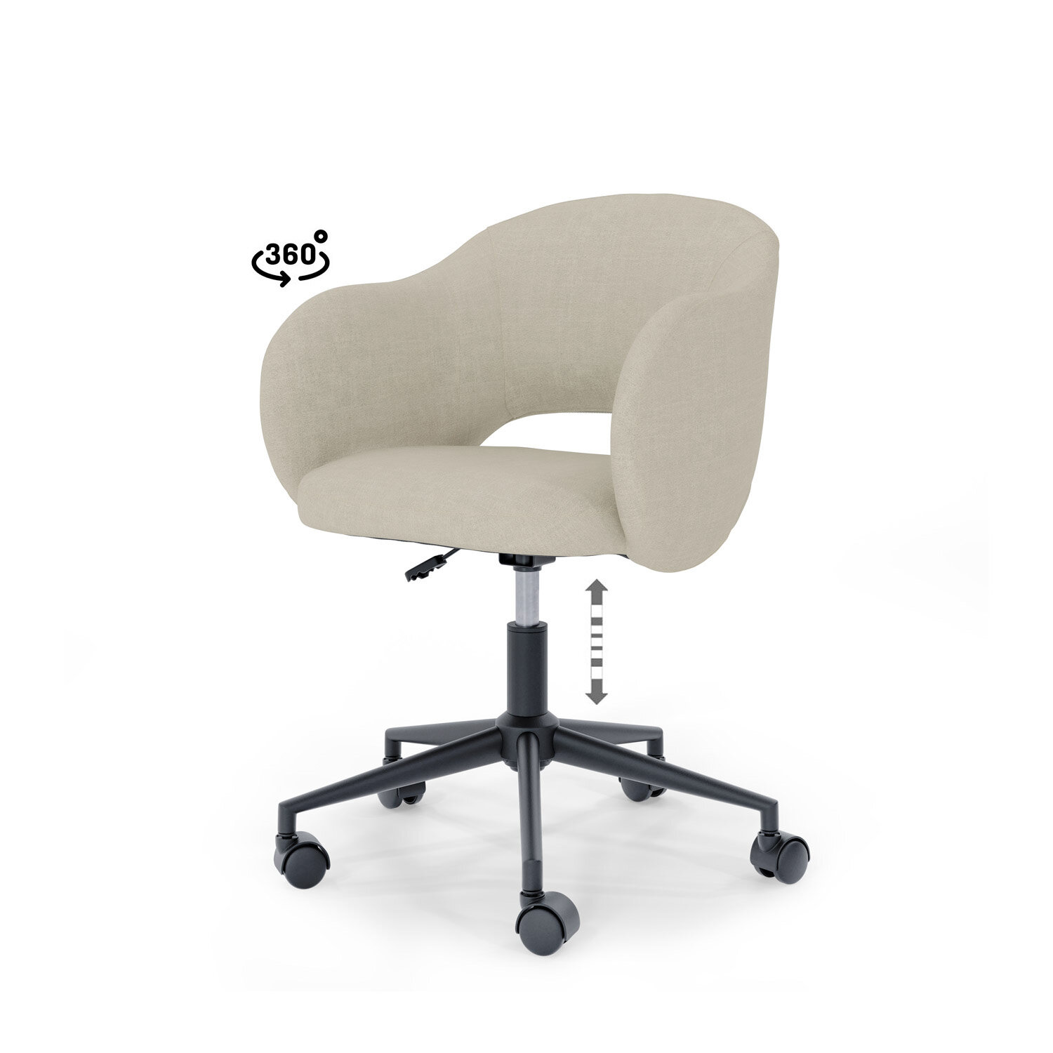 silla-oficina-tallin-beige-1 Silla oficina TALLIN beige - Imagen 1