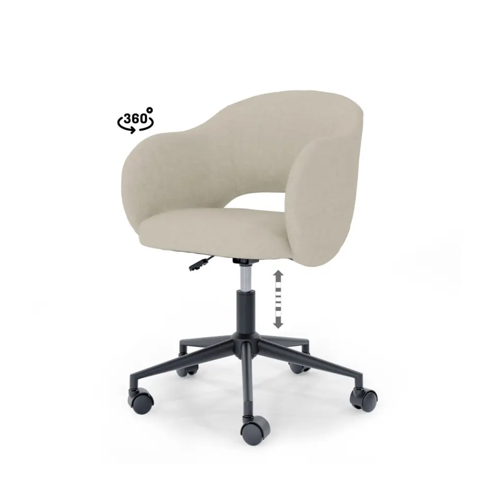 Silla oficina TALLIN beige - Imagen 1
