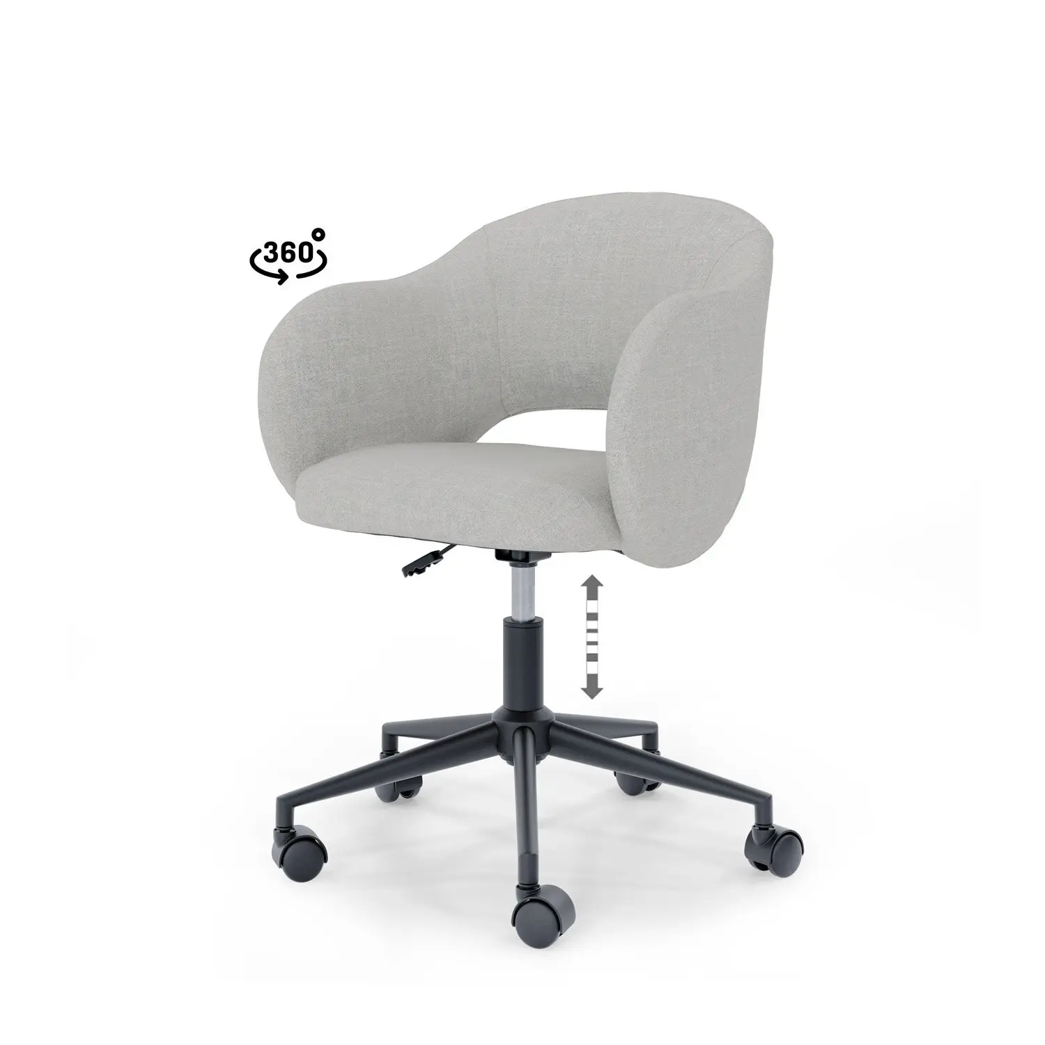 silla-oficina-tallin-gris-claro-1 Silla oficina TALLIN gris claro - Imagen 1