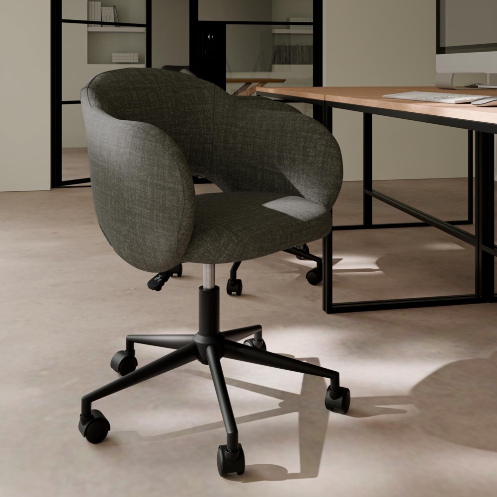 Silla oficina TALLIN gris oscuro - Imagen 2