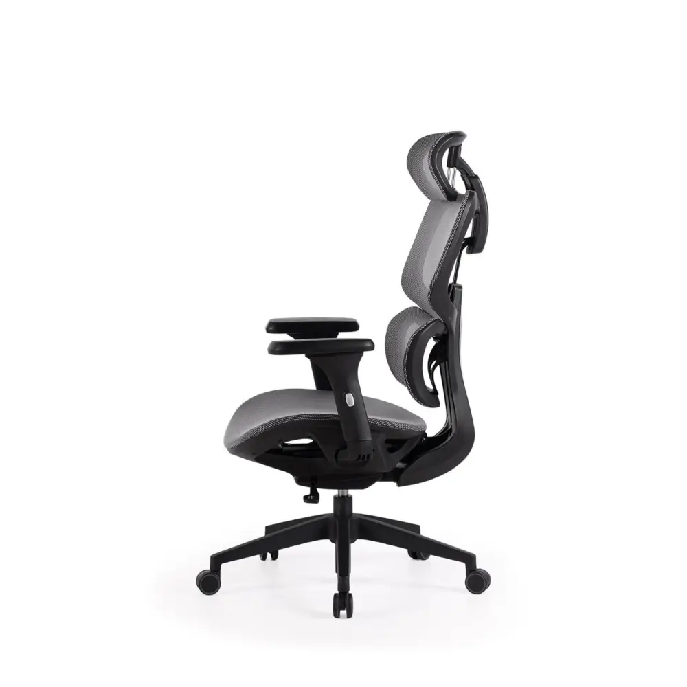 Silla oficina TORONTO negro/gris - Imagen 3