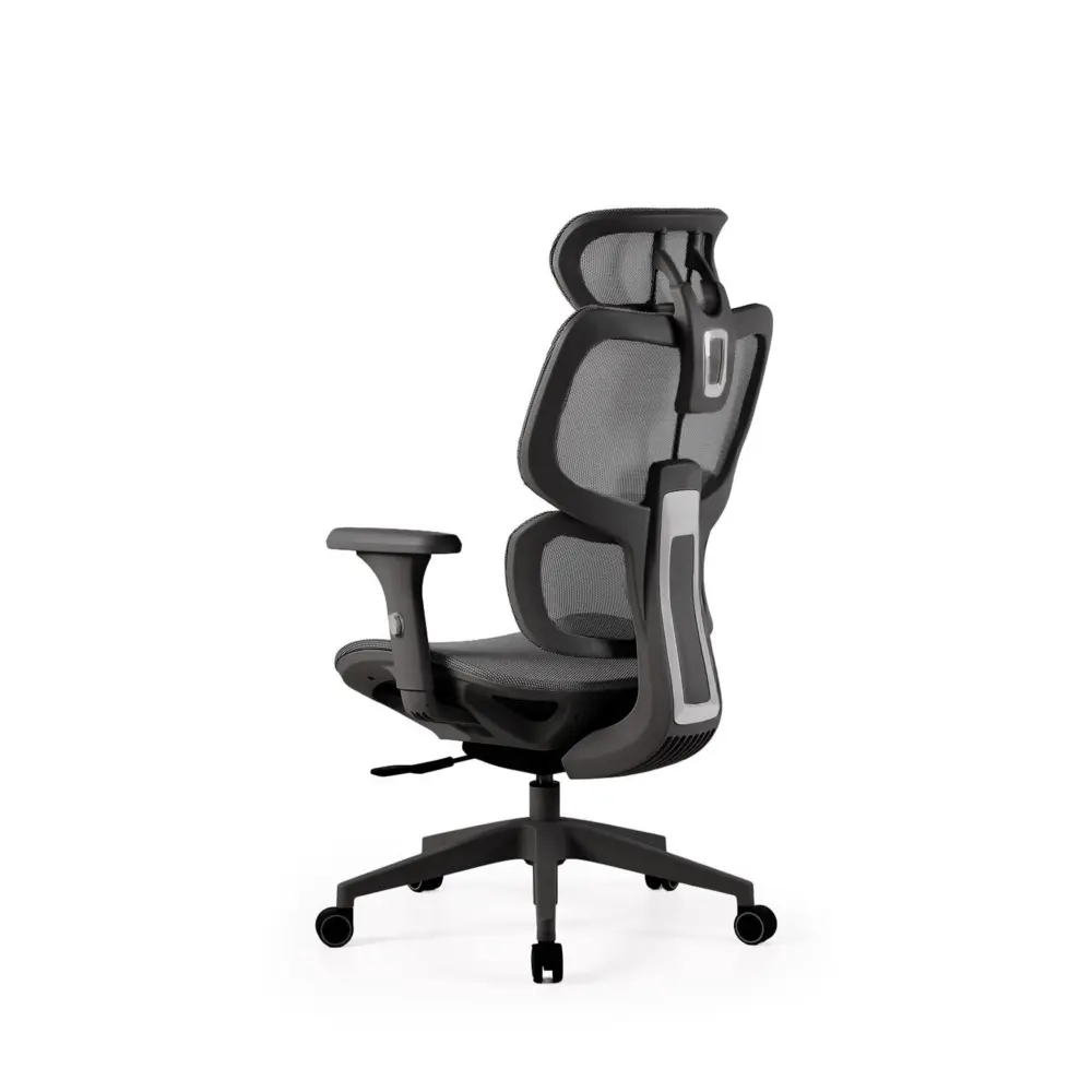 Silla oficina TORONTO negro/gris - Imagen 2