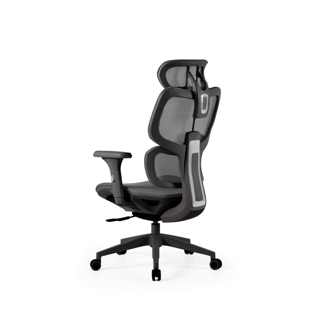 Silla oficina TORONTO negro/gris - Imagen 4