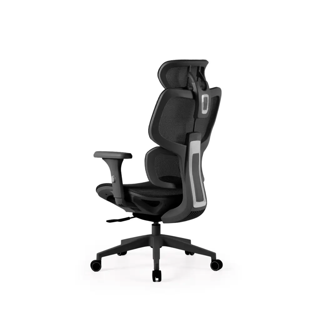 Silla oficina TORONTO negro/negro - Imagen 2