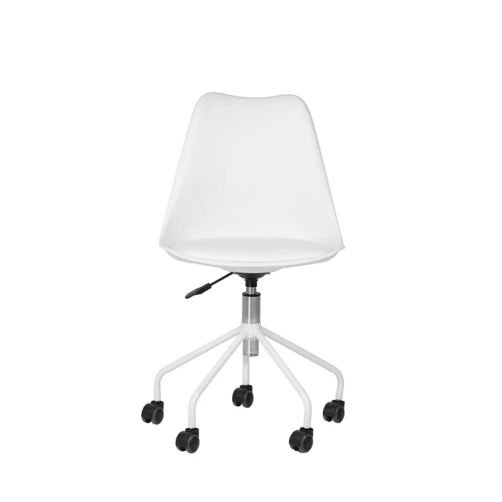 Silla oficina YALE blanco - Imagen 4