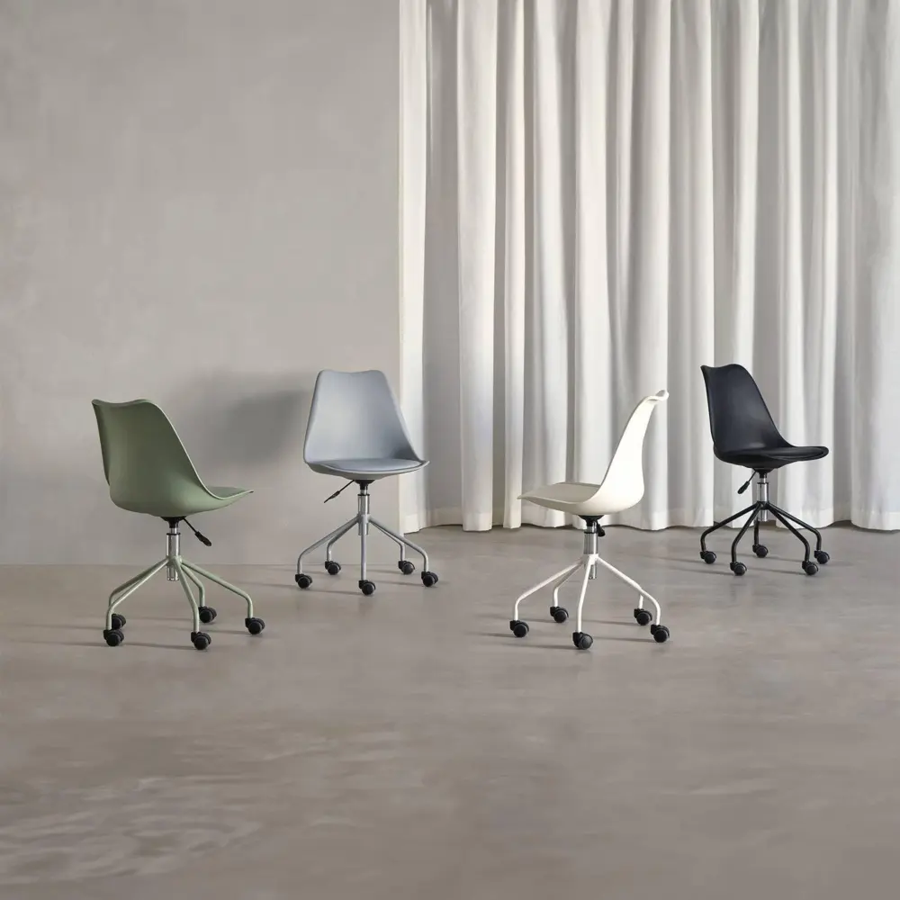 Silla oficina YALE gris - Imagen 9