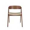 Silla RINA nogal beige - Imagen 4