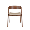 Silla RINA nogal beige - Imagen 4