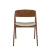 Silla RINA nogal beige - Imagen 5