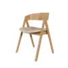 Silla RINA roble beige - Imagen 3