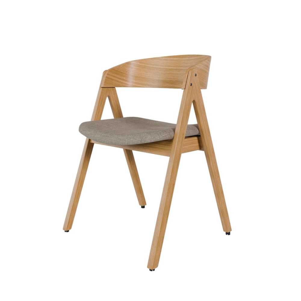 Silla RINA roble gris claro - Imagen 5