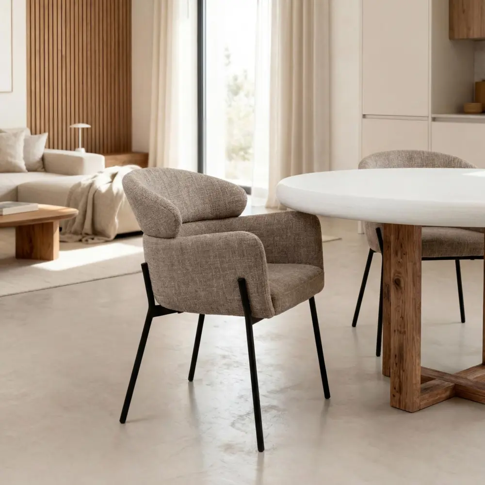 Silla SALLY taupe - Imagen 2