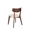Silla SHIRLEY nogal beige - Imagen 2