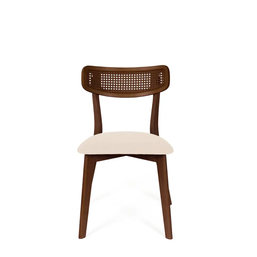 Silla SHIRLEY nogal beige - Imagen 4