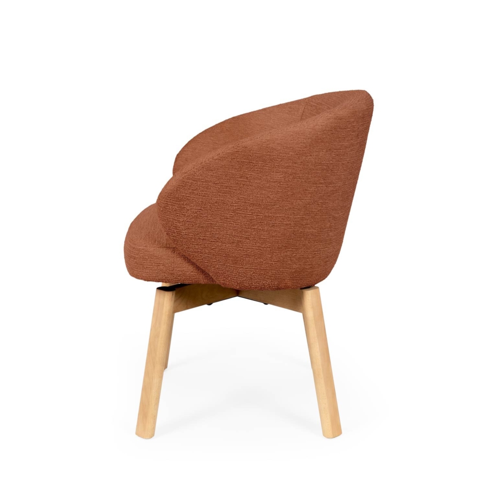 Silla VIRGINIA terracota - Imagen 3