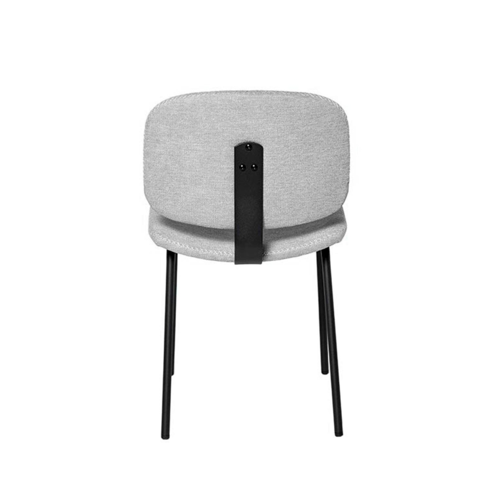 Silla WINONA gris claro - Imagen 1