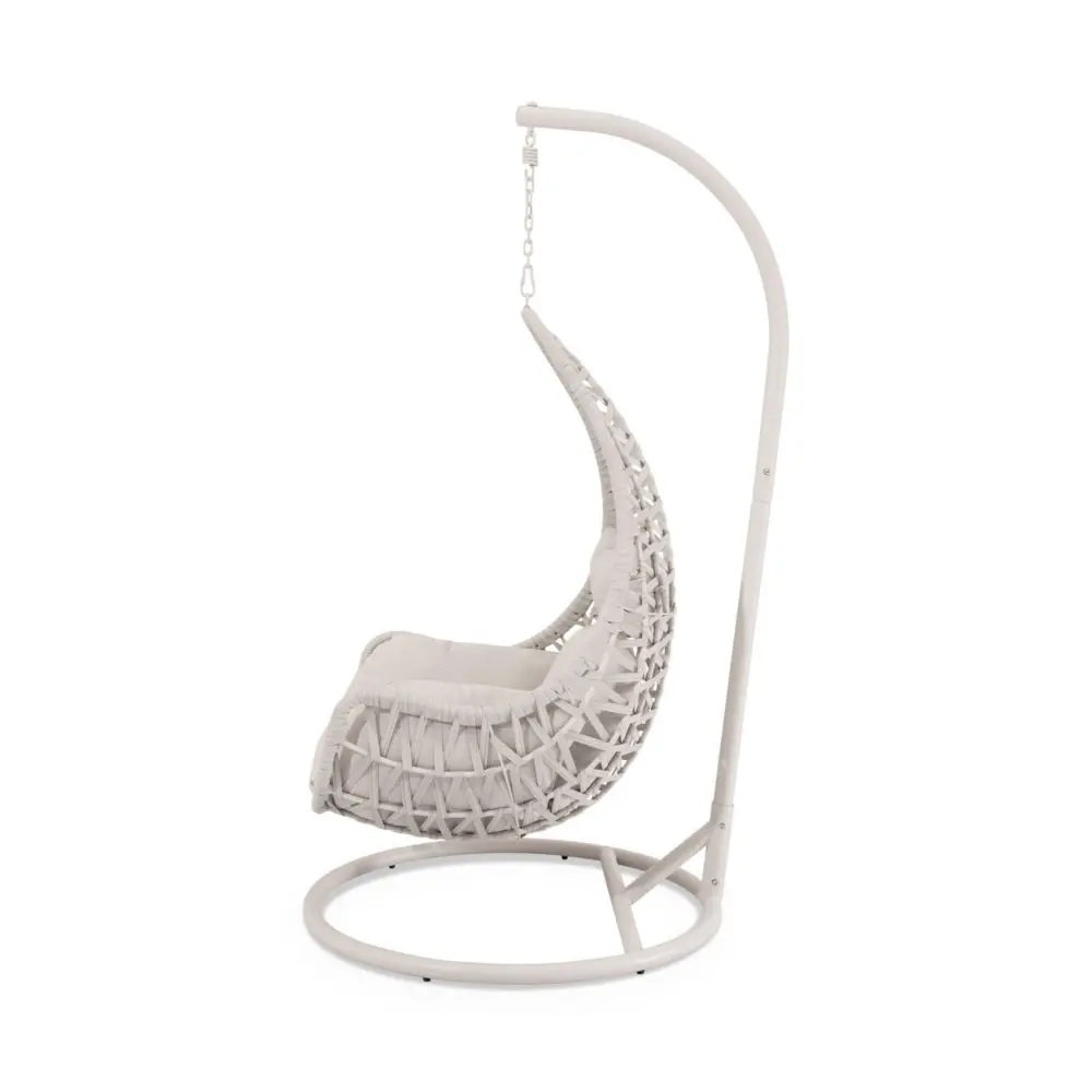 Sillón colgante de exterior CONSTANZA beige - Imagen 3