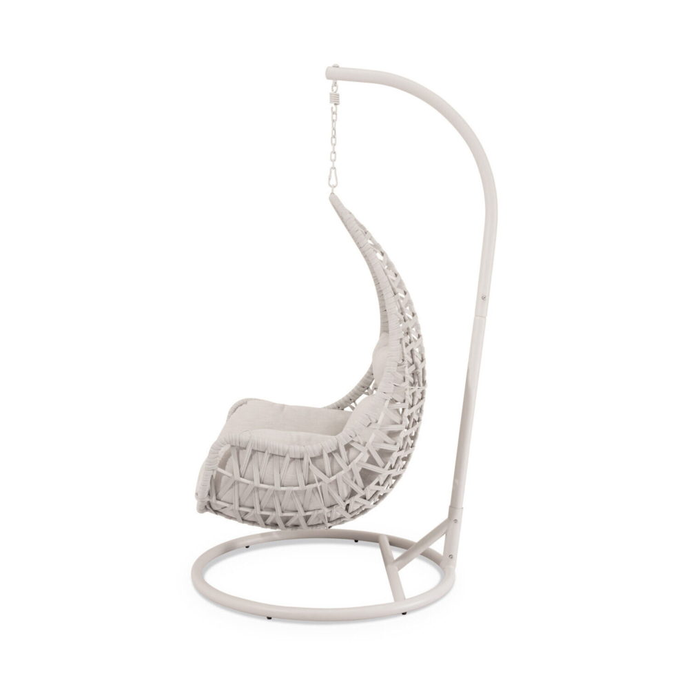 Sillón colgante de exterior CONSTANZA beige - Imagen 3