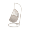 Sillón colgante de exterior HANNOVER beige - Imagen 2